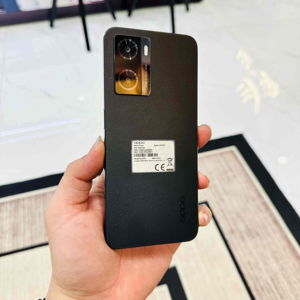 OPPO A77s Black 98.5% Ram 8/128Gb - Bán Trả Góp