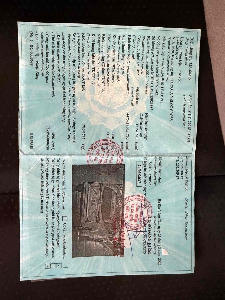 Toyota Veloz Cross 2022 CVT Top - siêu đẹp. Mua bán Ô tô tại Huyện Hàm Tân Bình Thuận được đăng bởi Trà  hình 17