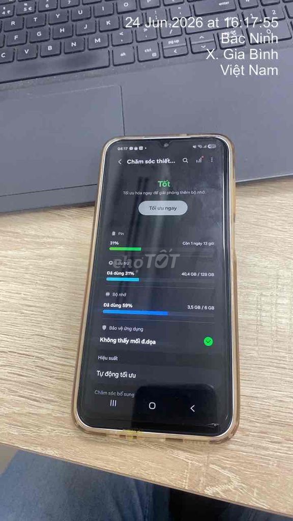 Samsung Galaxy M446 6GB/128GB Trắng. Mua bán Điện thoại tại Quận Hoàng Mai Hà Nội được đăng bởi văn hoàn nguyễn hình 1