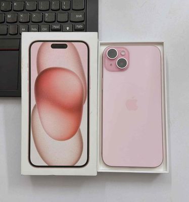 IPHONE 15PLUS 256GB PINK 99% VN/A PIN 100% FULBOX