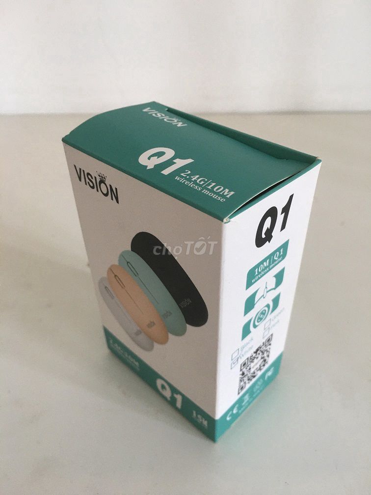 Chuột Không Dây VSP Vision Q1 (Wireless 2.4G). Mua bán Phụ kiện (Màn hình, Chuột...) tại Quận Bình Tân Tp Hồ Chí Minh được đăng bởi Minh Dũng hình 1