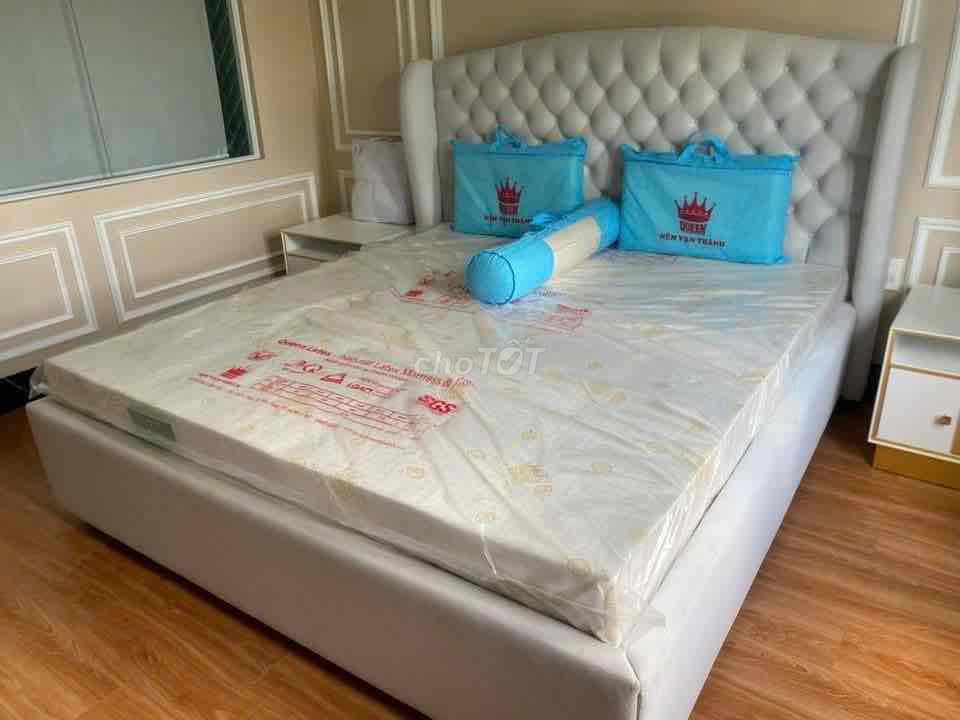 Nệm Vạn Thành Standard Cao su thiên nhiên Trắng. Mua bán Giường, chăn ga gối nệm tại Quận Thốt Nốt Cần Thơ được đăng bởi Nệm Giá Kho Thốt Nốt hình 1