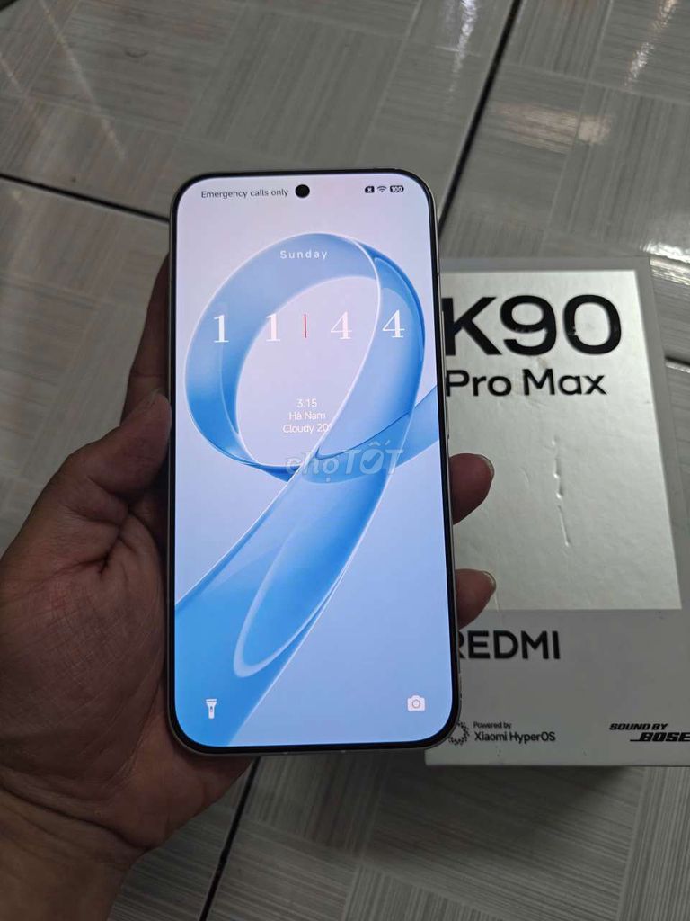 Xiaomi Redmi K90 Pro Max QTE sạc 7 lần FULLBOX. Mua bán Điện thoại tại Quận Phú Nhuận Tp Hồ Chí Minh được đăng bởi Bích Thủy hình 1