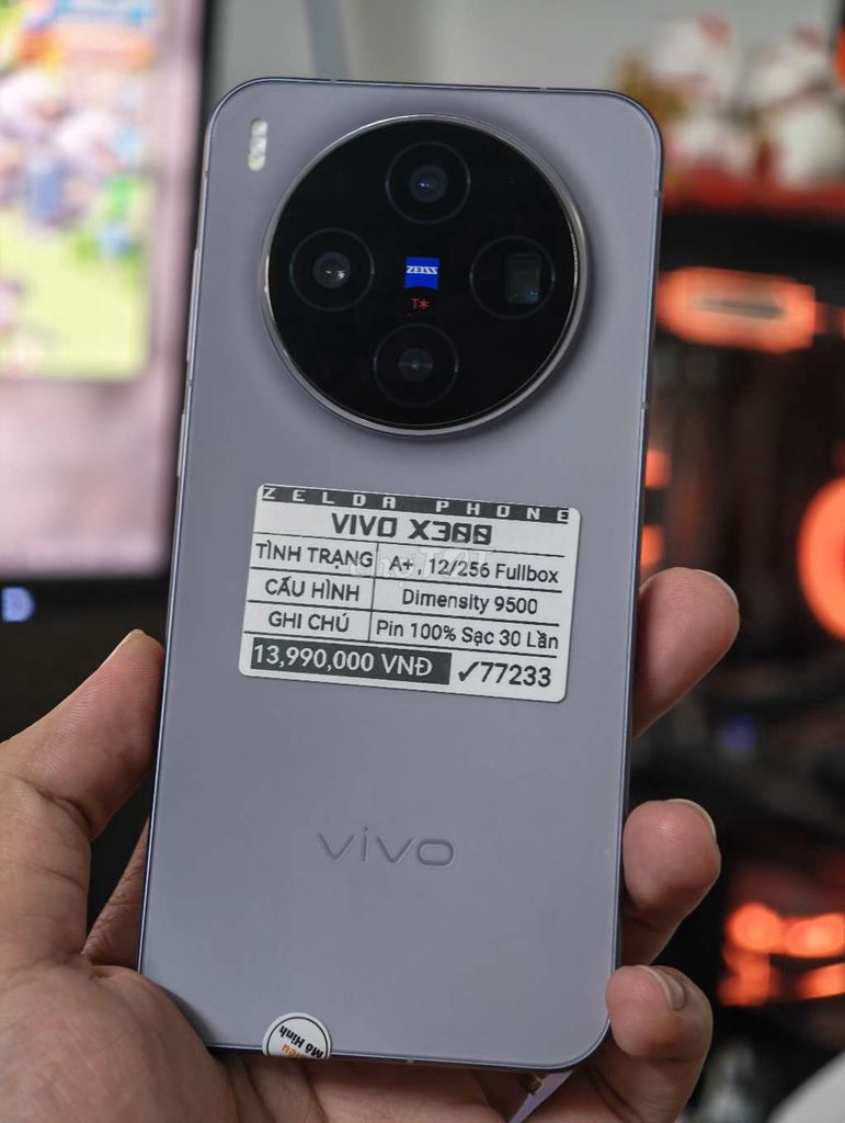 Vivo X300 12/256 Fullbox Đẹp Sạc 30 Lần. Mua bán Điện thoại tại Quận Ninh Kiều Cần Thơ được đăng bởi Zelda Phone hình 1