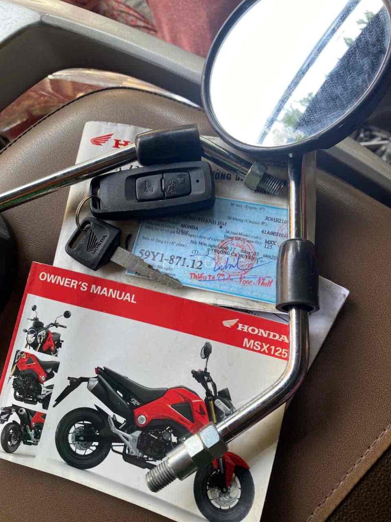 Honda MSX 125 thái Lan 9 chủ FI bxtp rin em ru. Mua bán Xe máy tại Quận Gò Vấp Tp Hồ Chí Minh được đăng bởi Hiền Giày Da hình 6
