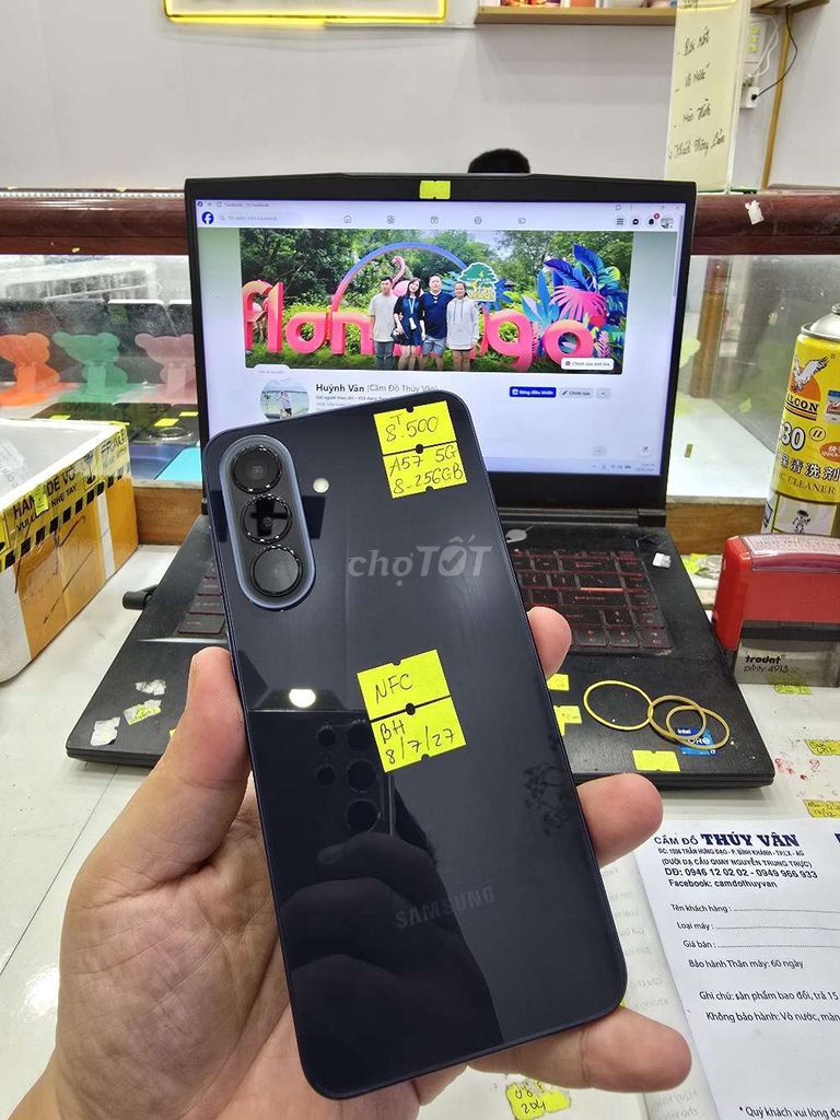 Samsung Galaxy A57 5G 8GB 256GB . Mua bán Điện thoại tại Thành phố Long Xuyên An Giang được đăng bởi Facebook Cầm Đồ Thúy Vân hình 1