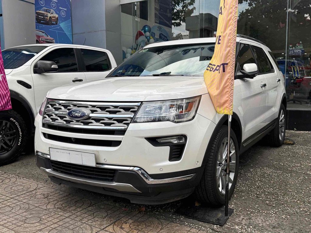Ford Explorer Limited 2019 Trắng 71.000km. Mua bán Ô tô tại Quận Tân Bình Tp Hồ Chí Minh được đăng bởi Sài Gòn Ford hình 4