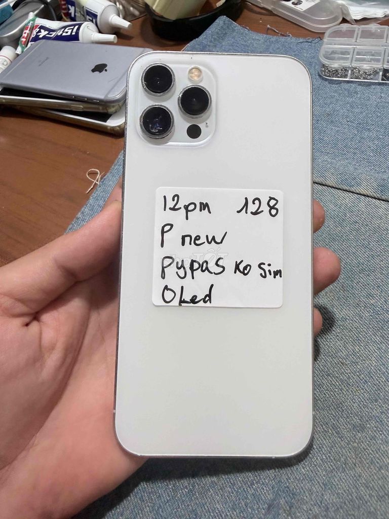 Apple iPhone 12 Pro Max 128GB Trắng. Mua bán Điện thoại tại Huyện Tân Phước Tiền Giang được đăng bởi Le Duy Hong Duc hình 1