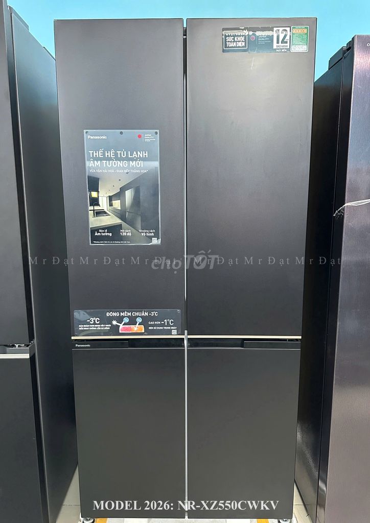 Tủ lạnh Inverter 487 lít PANASONIC. NR-XZ550CWKV. Mua bán Tủ lạnh tại Huyện Bình Chánh Tp Hồ Chí Minh được đăng bởi Trần Thiện Đạt hình 1