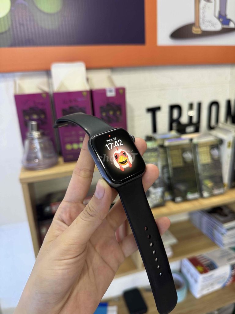 AppleWatch Series 4 42mm Black Gps zin all Full CN