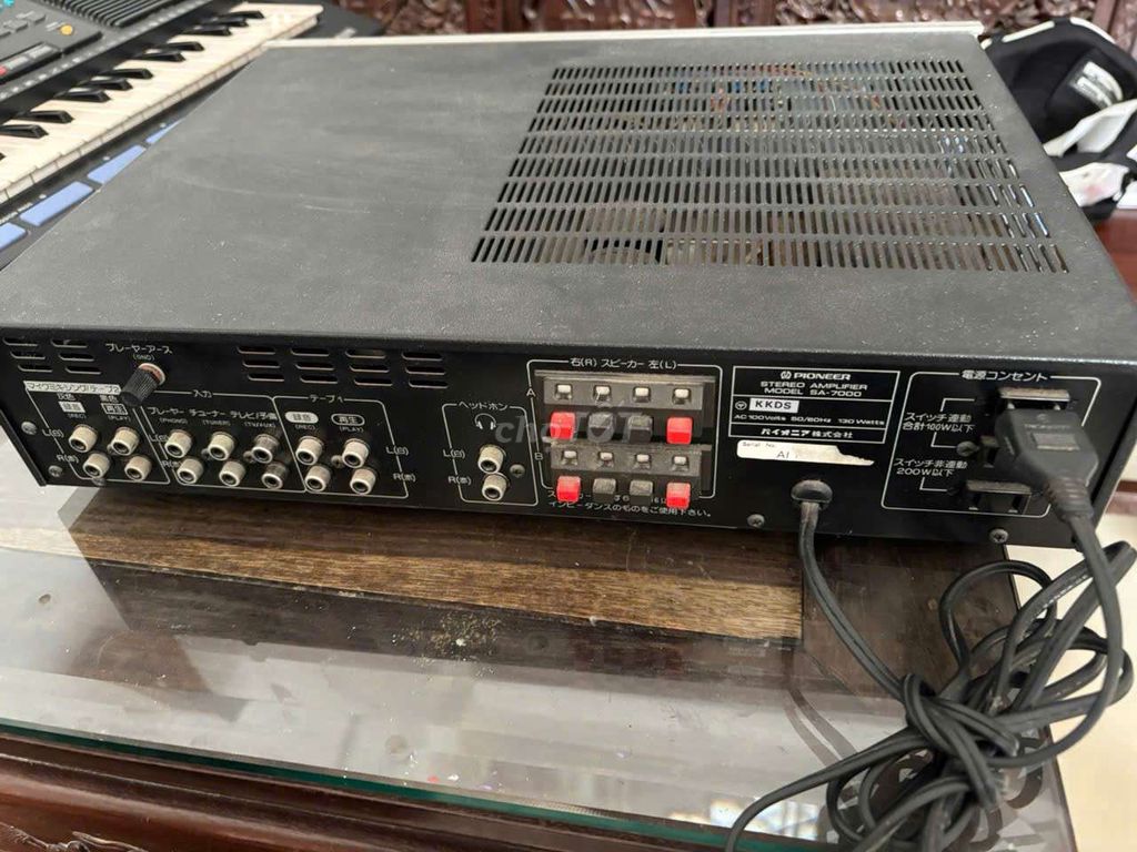 Amply Pioneer SA-7000 Đen. Mua bán Tivi, Âm thanh tại Quận Bình Tân Tp Hồ Chí Minh được đăng bởi Ông Chinh hình 1