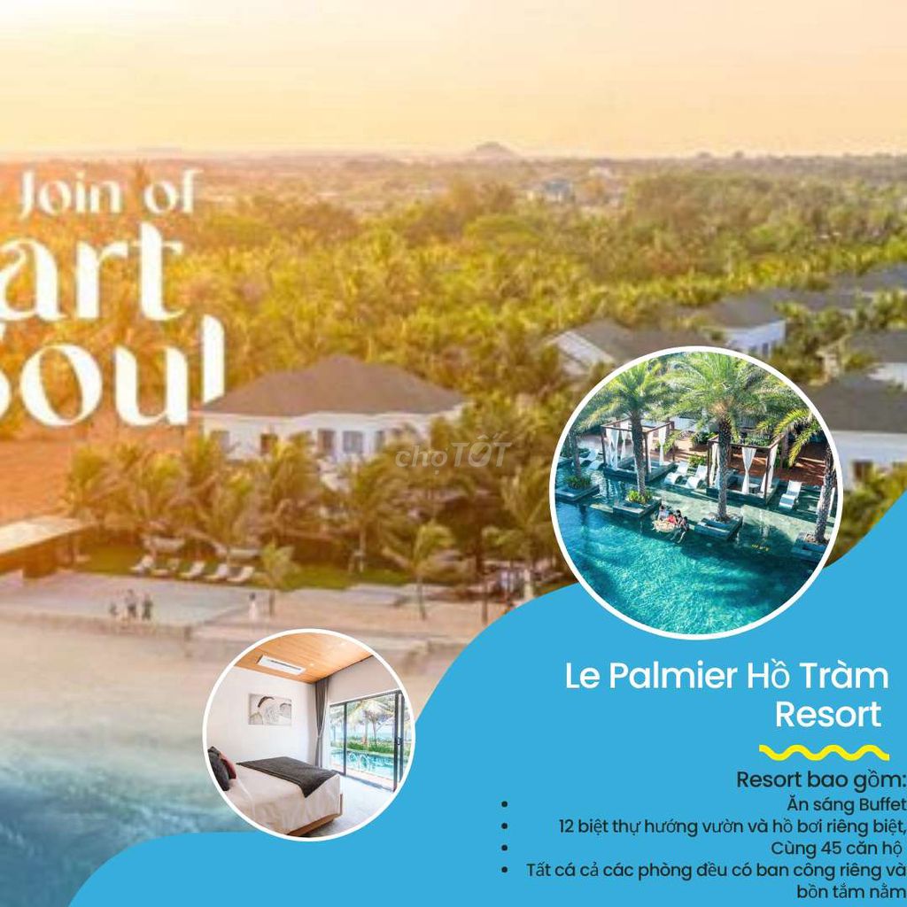 DU LỊCH LE PALMIER HỒ TRÀM RESORT