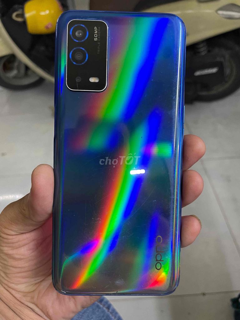 Oppo A55 64GB Xanh. Mua bán Điện thoại tại Quận Bình Tân Tp Hồ Chí Minh được đăng bởi sofia hình 1