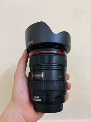 Lens canon 24-105L is USM