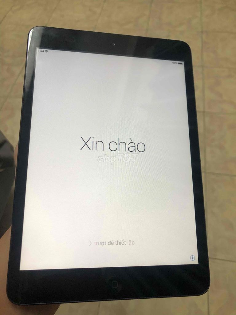 Xác ipad mini 1 dính icl