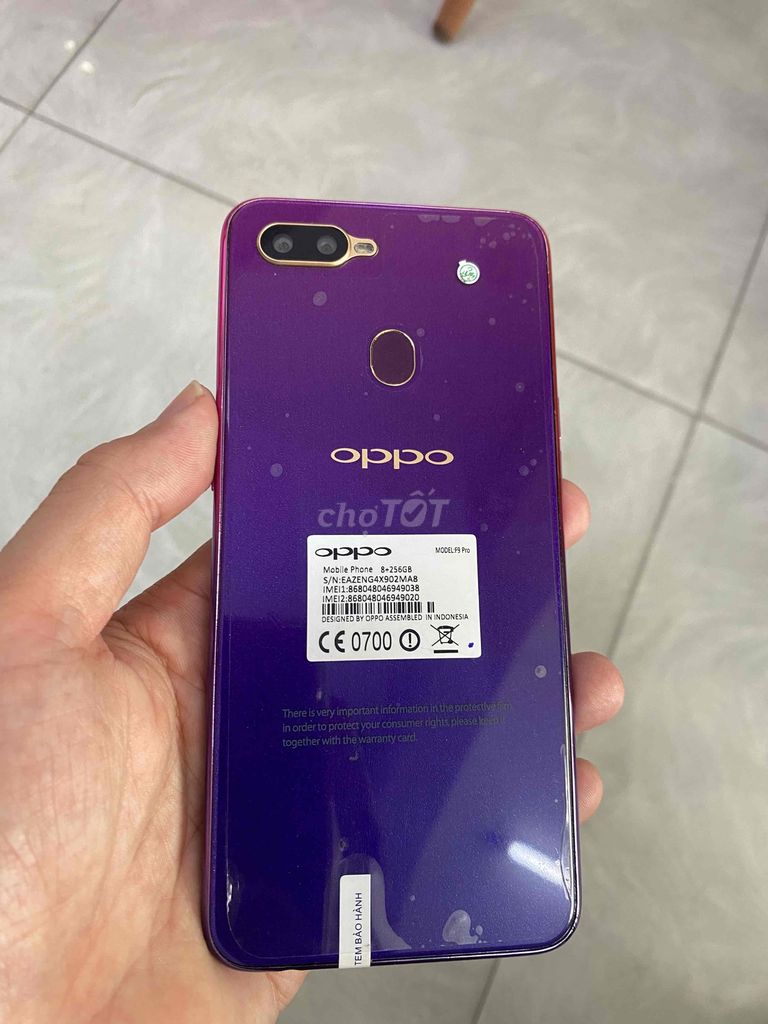 Oppo F9 Pro đẹp keng bán nhanh 1tr5