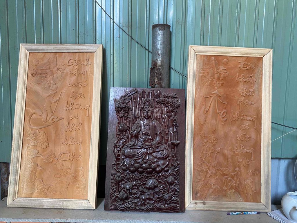 thanh lý tranh gỗ treo tường