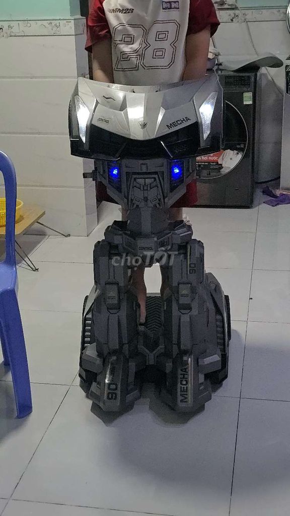 Xe robot điện Bé Xám 1m Tốt