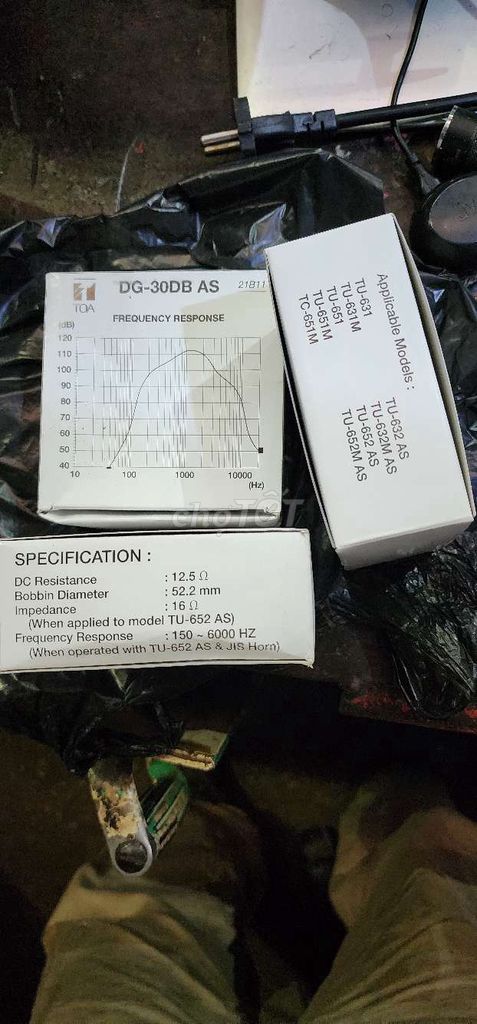Côn loa TOA DG-30DB AS. Mua bán Tivi, Âm thanh tại Huyện Thường Tín Hà Nội được đăng bởi Trịnh Xuân Khuê hình 1