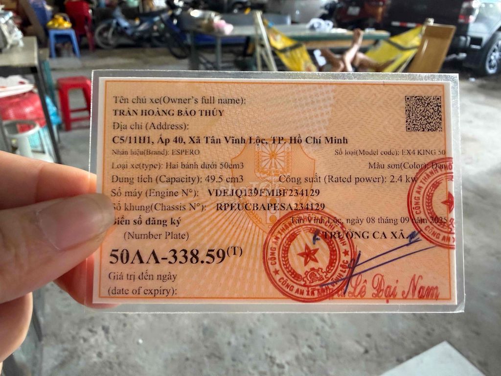 Cần bán xe exciter 50cc. Mua bán Xe máy tại Quận Bình Tân Tp Hồ Chí Minh được đăng bởi thúy rosa hình 7