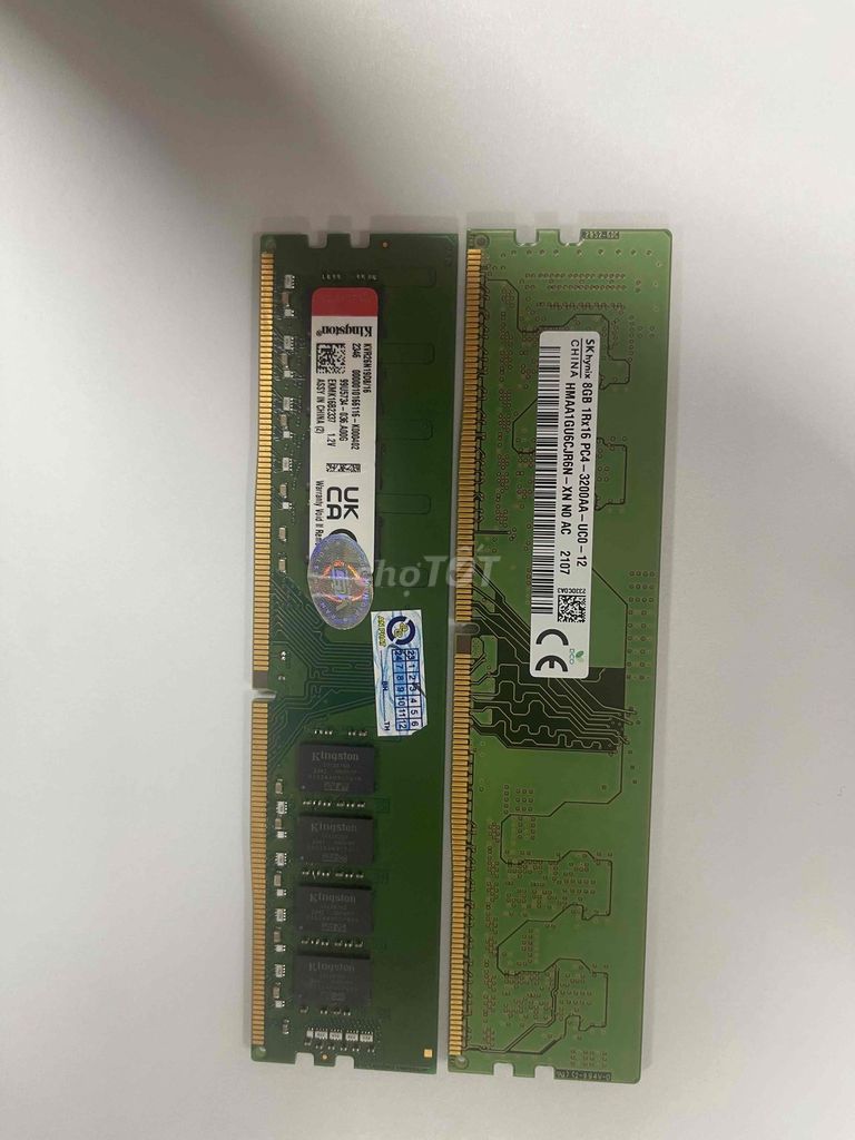 RAM Kingston 16GB +8GB  Đã sử dụng. Mua bán Linh kiện (RAM, Card...) tại Quận Long Biên Hà Nội được đăng bởi Melony hình 1