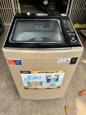 máy giặt AQUA 10.5kg INVERTER mới 90% nguyên zin❤️