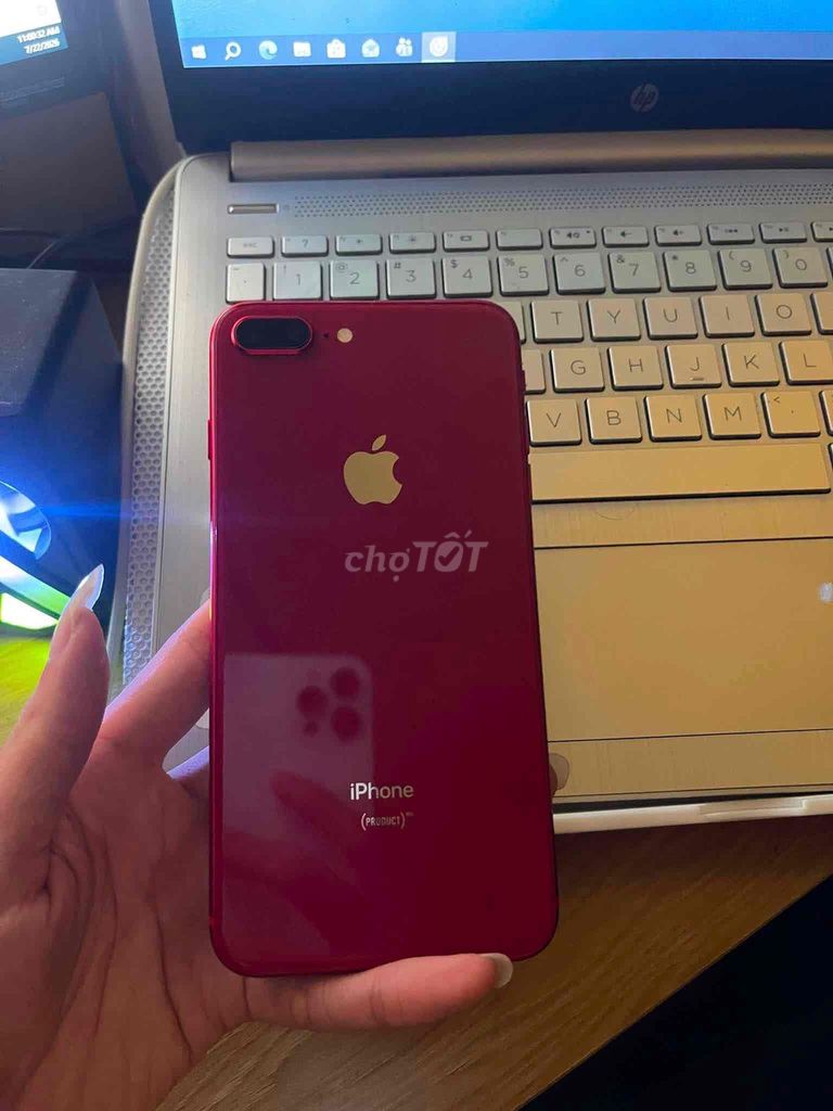 Apple iPhone 8 Plus 256GB Đỏ. Mua bán Điện thoại tại Quận Cẩm Lệ Đà Nẵng được đăng bởi An Binh hình 1