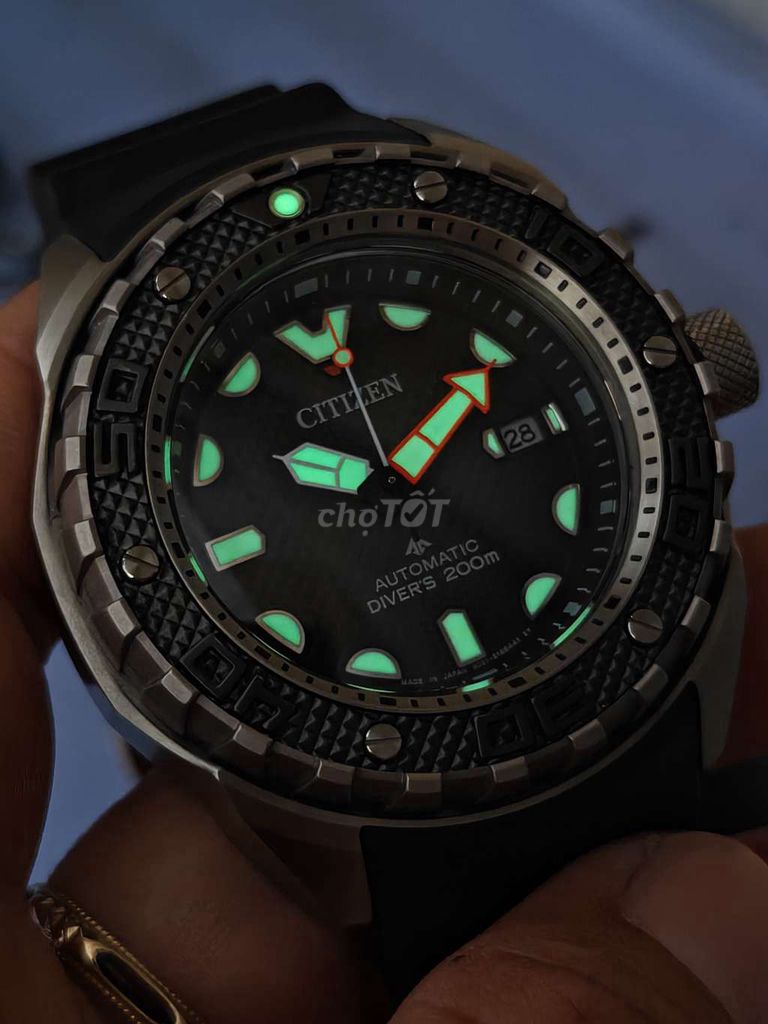 Đồng hồ Citizen Promaster Titanium Automatic 200m. Mua bán Đồng hồ tại Thành phố Thủ Đức Tp Hồ Chí Minh được đăng bởi ĐỒNG HỒ CHÍNH HÃNG  hình 1