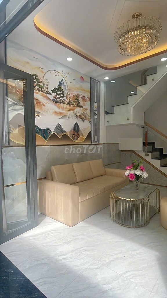 Tĩnh lộ 10 nhà mới có sân thượng hẻm thông sổ hồng mua bán tại vpcc. Mua bán Nhà ở tại Quận Bình Tân Tp Hồ Chí Minh được đăng bởi Trần Ly hình 9