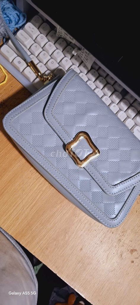 Túi xách nữ da Xám xanh. Mua bán Túi xách tại Quận Thanh Khê Đà Nẵng được đăng bởi Hoàng Nguyễn hình 1