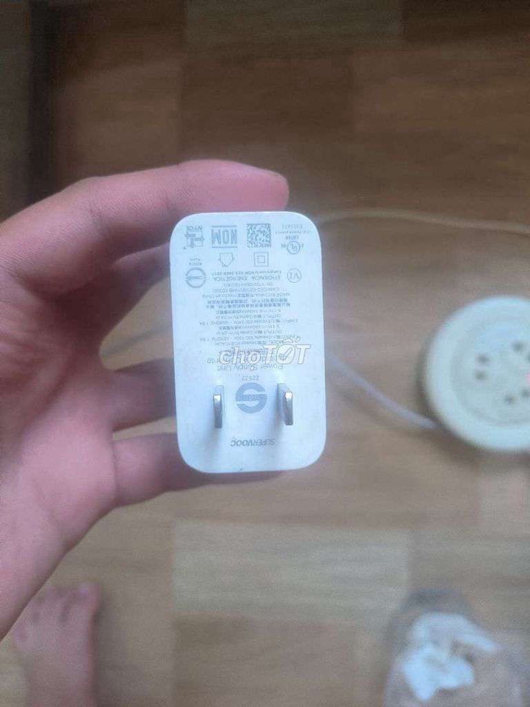 Củ sạc Oppo 67W SuperVOOC Trắng. Mua bán Phụ kiện (Màn hình, Chuột...) tại Huyện Càng Long Trà Vinh được đăng bởi Duy nguyễn hình 1