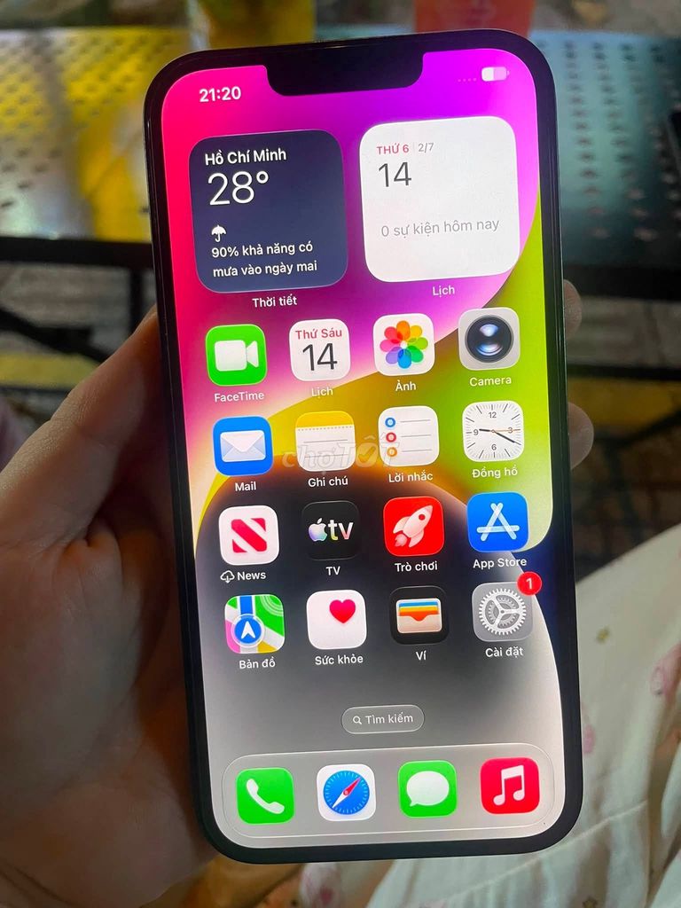 Apple iPhone 14 128GB Đen Đã sử dụng. Mua bán Điện thoại tại Quận 10 Tp Hồ Chí Minh được đăng bởi Hội Đồ Điện Tử hình 1