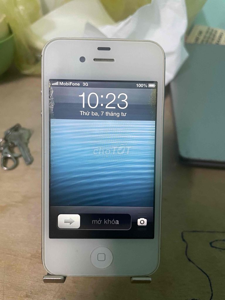iPhone 4s 32GB Trắng. Mua bán Điện thoại tại Thành phố Thủ Đức Tp Hồ Chí Minh được đăng bởi Phuc Anh hình 1