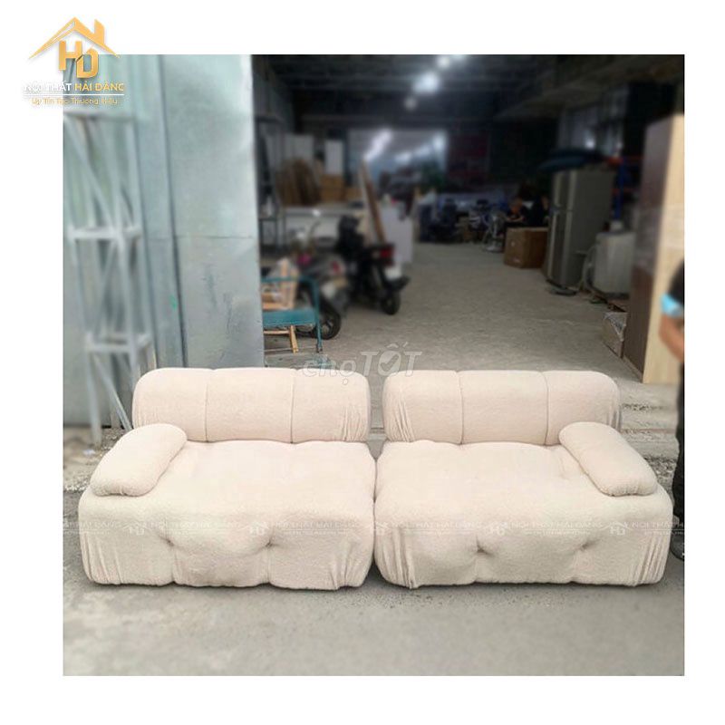 Ghế Sofa Lông Cừu Kem Mới 90%. Mua bán Bàn ghế tại Huyện Củ Chi Tp Hồ Chí Minh được đăng bởi Công Ty TNHH TM DV INKPRO hình 1