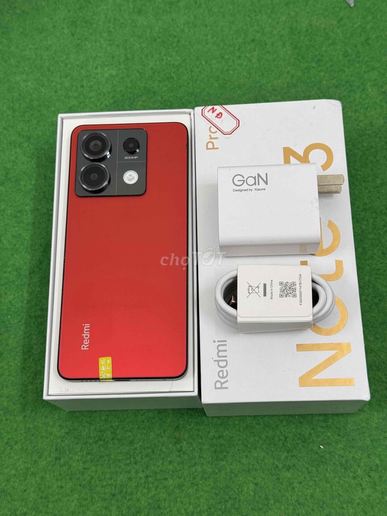 Note 13 Pro 5G 8/128 đủ sạc cáp ốp TRẢ GÓP - COD