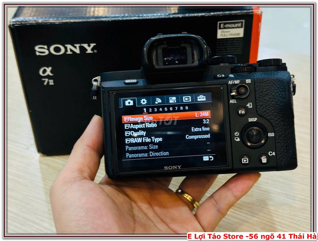 E pass Máy ảnh Sony A7 Mark II KÈM 28-70 Fullframe. Mua bán Máy ảnh, Máy quay tại Quận Đống Đa Hà Nội được đăng bởi Nguyễn Tiến Lợi hình 1
