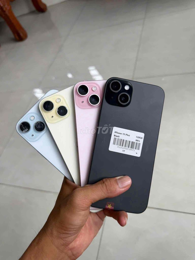Apple iPhone 15 Plus 128GB Đen Mỹ Nguyên bản. Mua bán Điện thoại tại Thành phố Biên Hòa Đồng Nai được đăng bởi nguyễn lê store hình 1