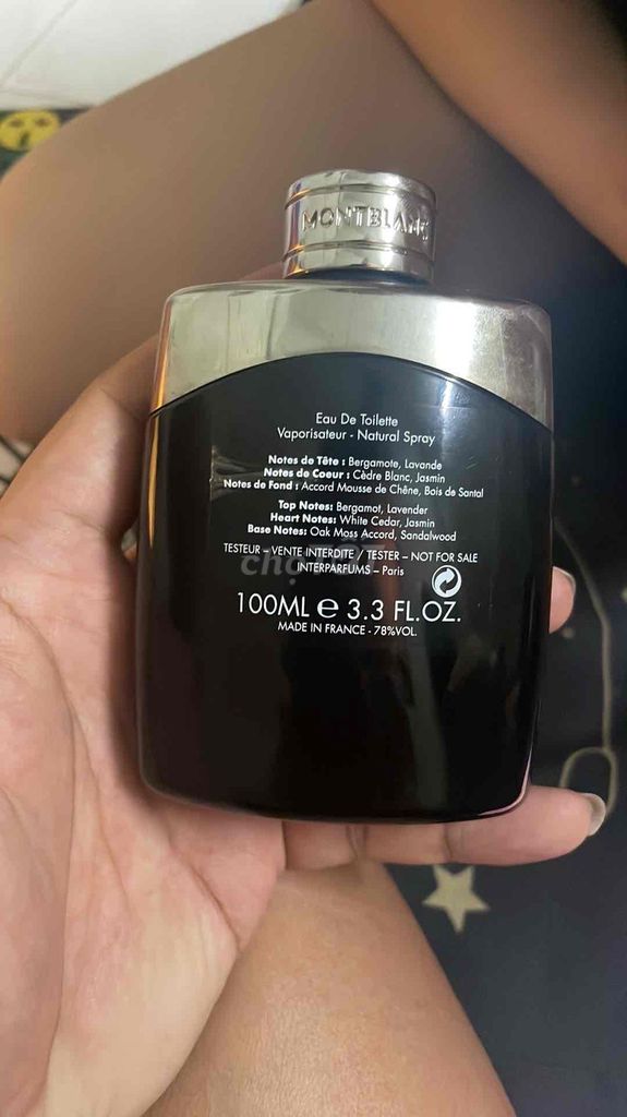 Nước hoa Montblanc Legend Nam 100ml( xịt đúng 3lần. Mua bán Nước hoa tại Quận Bình Thạnh Tp Hồ Chí Minh được đăng bởi DUONG hình 1