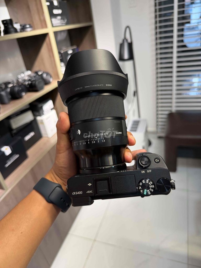 Ống kính Sigma 24mm f/1.4 DG DN Sony Fullframe Đen. Mua bán Máy ảnh, Máy quay tại Quận 7 Tp Hồ Chí Minh được đăng bởi long hình 1
