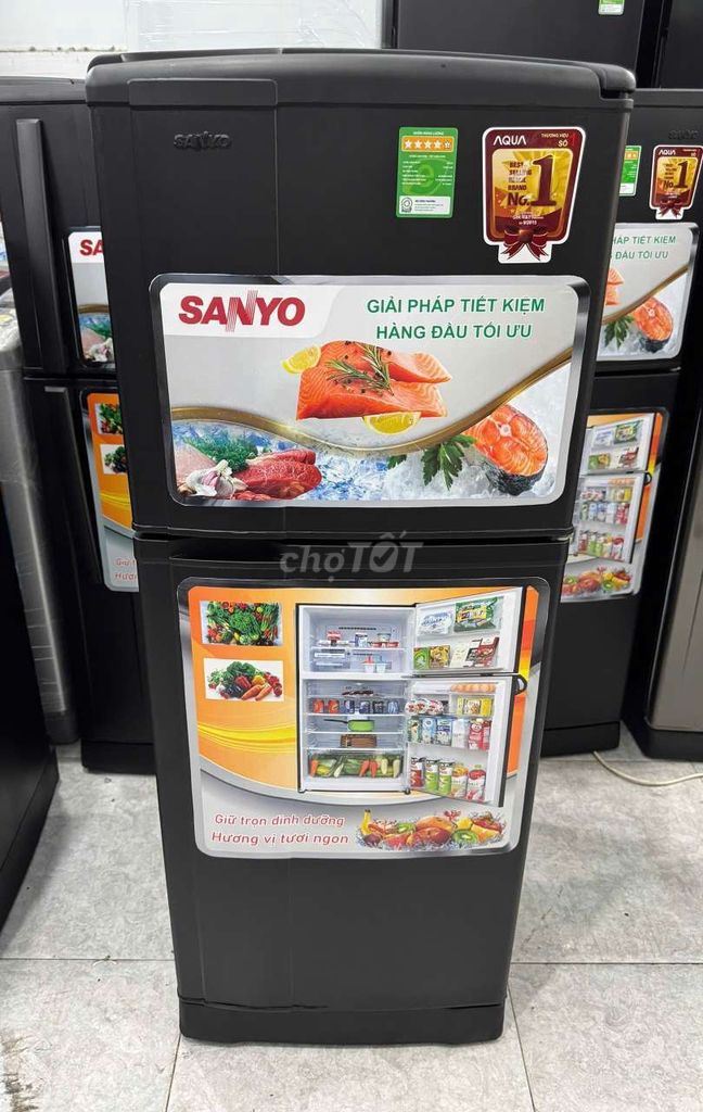 Tủ lạnh 130lit Sanyo ko bám tuyết