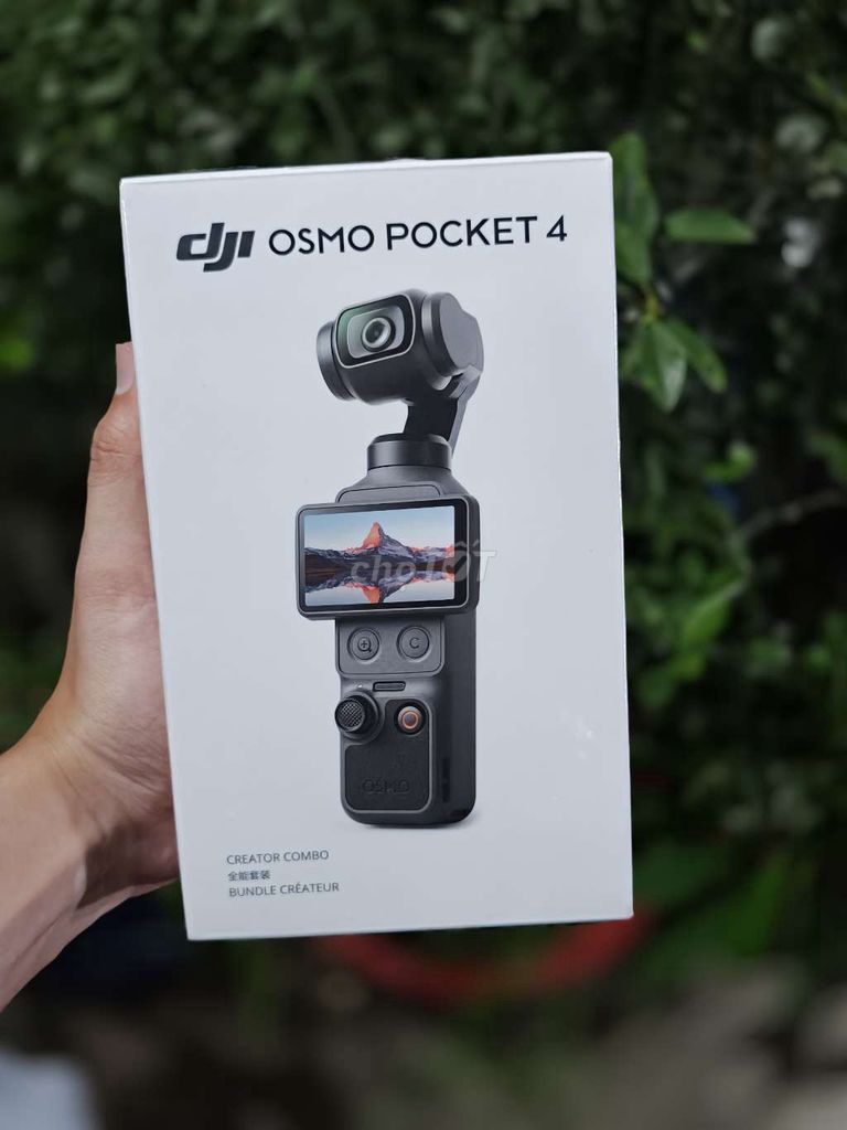 Camera hành trình DJI Osmo Pocket 4. Mua bán Máy ảnh, Máy quay tại Quận Tân Phú Tp Hồ Chí Minh được đăng bởi Chợ Công Nghệ 2nd hình 1