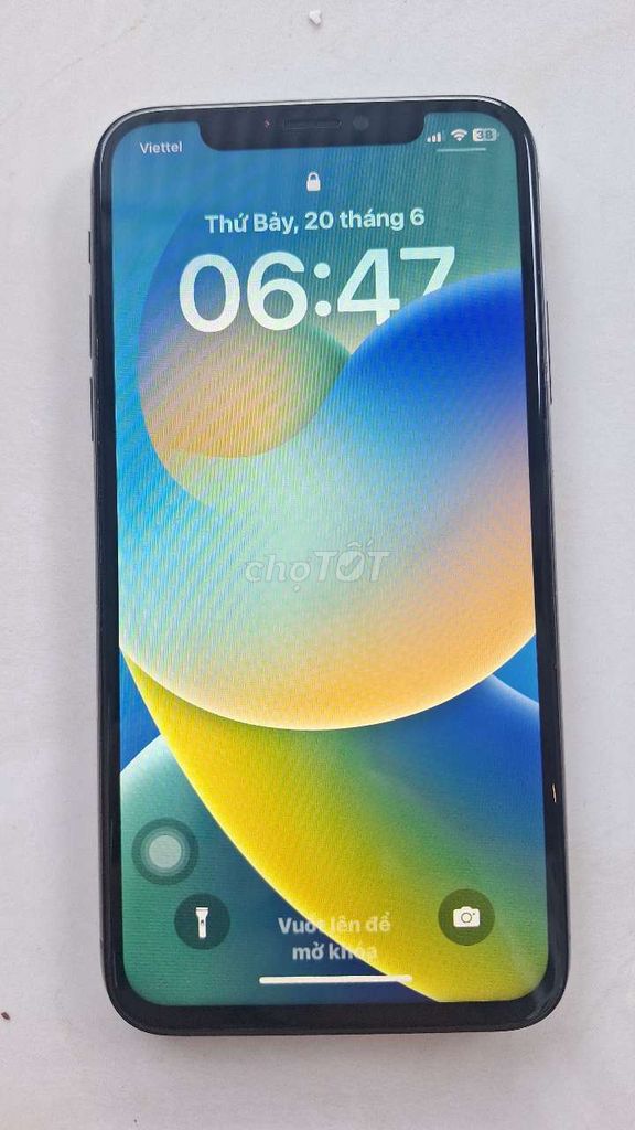 Apple iPhone X Đen. Mua bán Điện thoại tại Huyện Chợ Lách Bến Tre được đăng bởi Lê thế phong hình 1