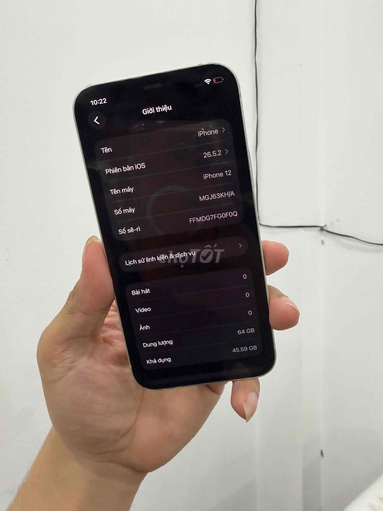 Apple iPhone 12 64GB Xanh ngọc. Mua bán Điện thoại tại Quận Đống Đa Hà Nội được đăng bởi Ng Hoang Anh hình 1