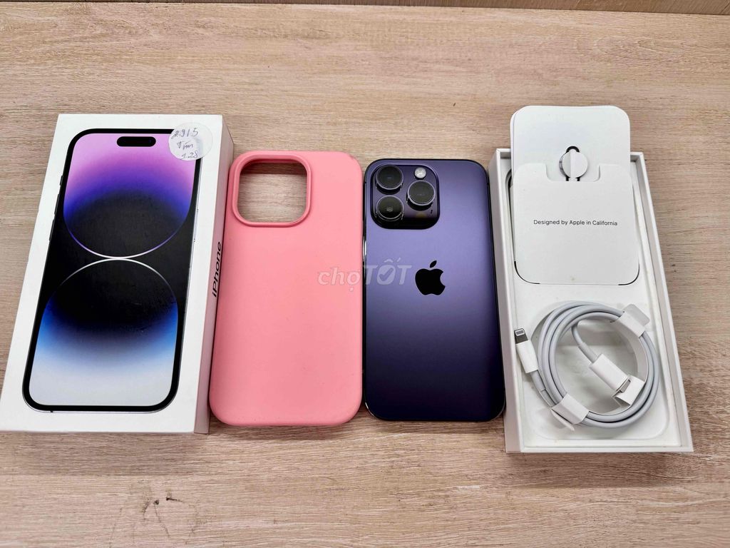 Apple iPhone 14 Pro 128GB Tím Đẹp Zin. Mua bán Điện thoại tại Quận Liên Chiểu Đà Nẵng được đăng bởi Mua Bán Loa Chính Hãng Đà Nẵng hình 1