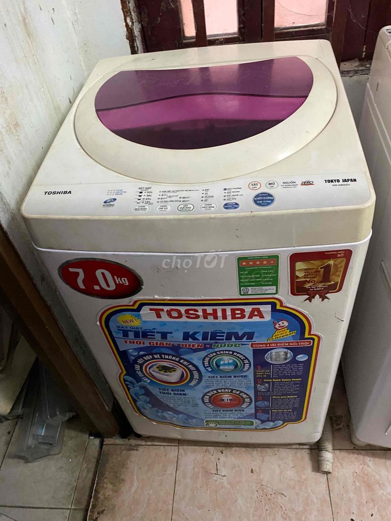 máy giặt Toshiba 7kg bao lắp đặt có bh