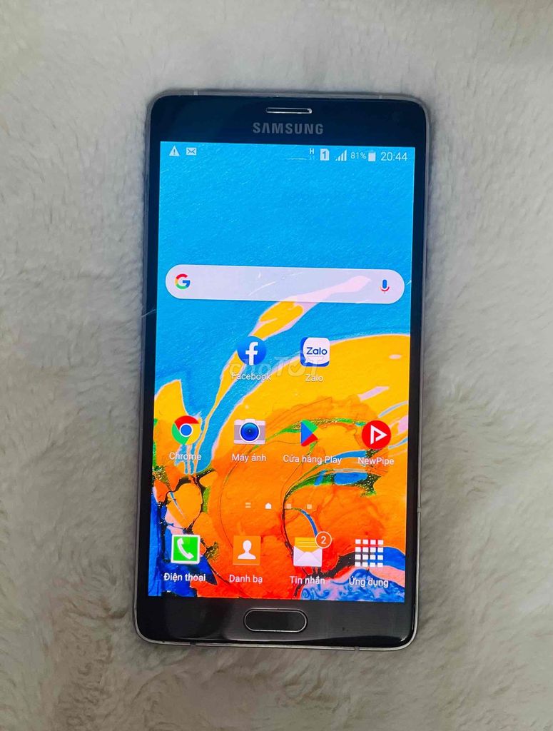 Galaxy Note 4 bản 2 Sim màn hình 2k đẹp keng. Mua bán Điện thoại tại Quận Phú Nhuận Tp Hồ Chí Minh được đăng bởi Minh hình 1