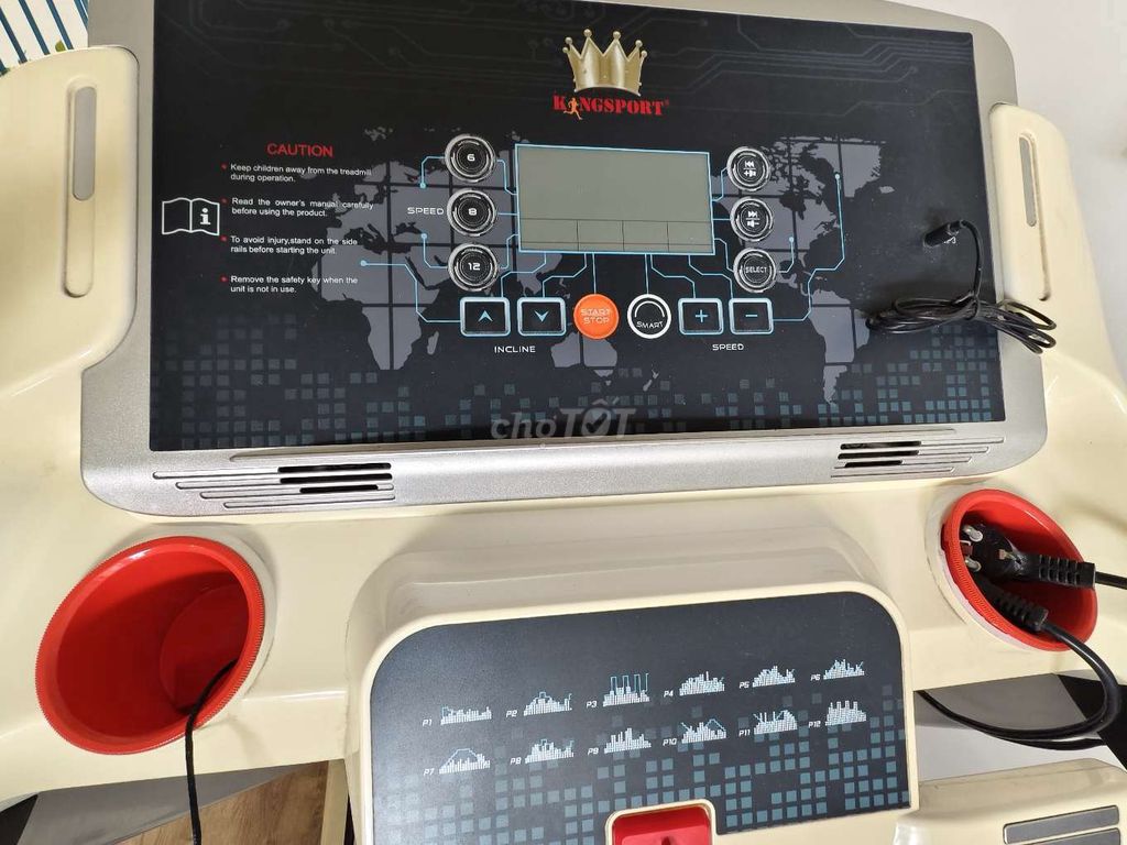 Máy chạy bộ Kingsport BK-7000 ít sử dụng. Mua bán Đồ thể thao, Dã ngoại tại Quận Liên Chiểu Đà Nẵng được đăng bởi Lực hình 1