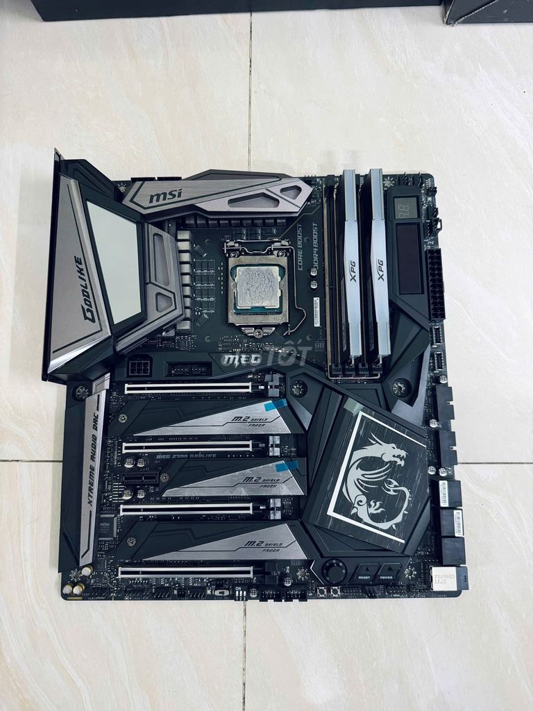 Main Top Msi Z390 Godlike Siêu Đẹp