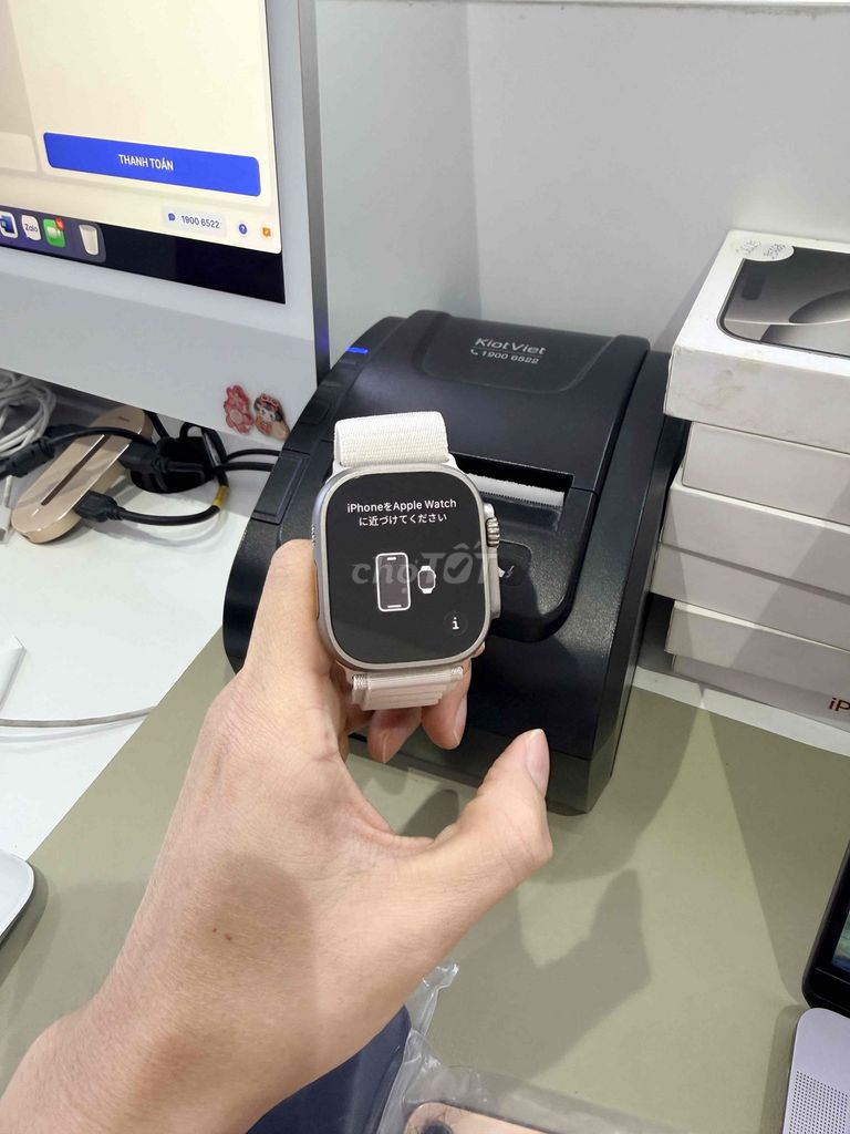 Apple Watch Ultra 2 Titanium Bạc Likenew. Mua bán Thiết bị đeo thông minh tại Quận 10 Tp Hồ Chí Minh được đăng bởi Phát Thành STORE hình 1