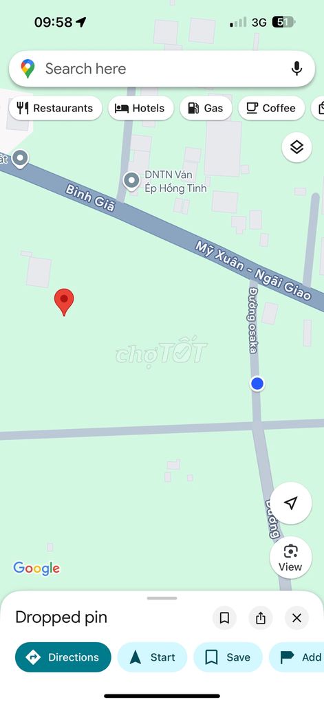 Đất thổ cư. ĐT: 20000m2, đất trồng cây khu dân cư, đường Lê Hồng Phong